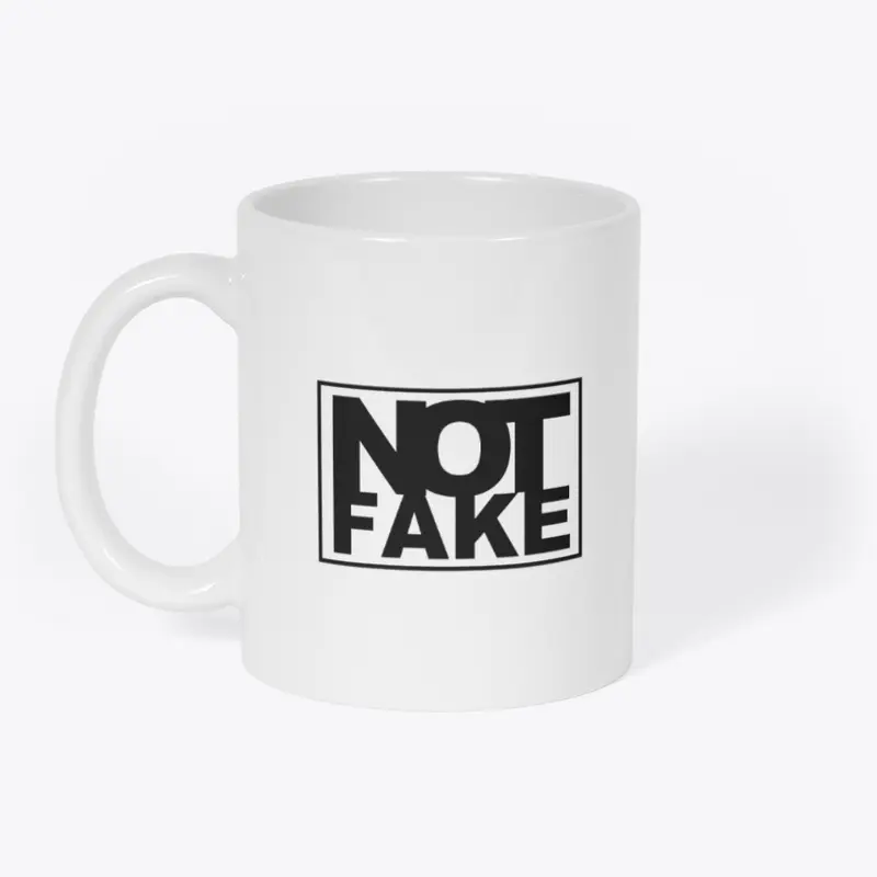 NOT FAKE (WHITE)