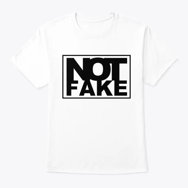 NOT FAKE (WHITE)