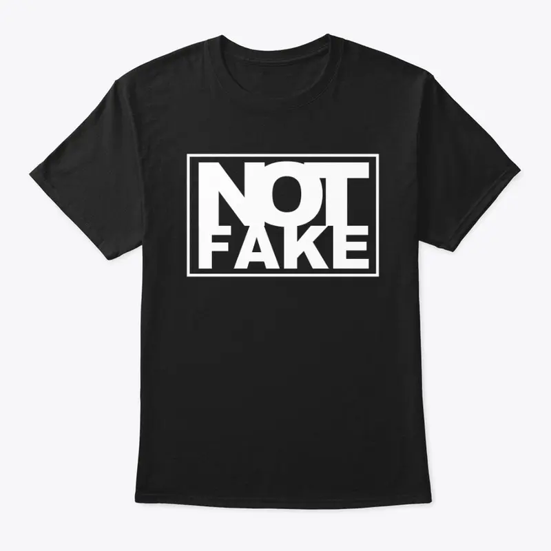 NOT FAKE (BLACK) 