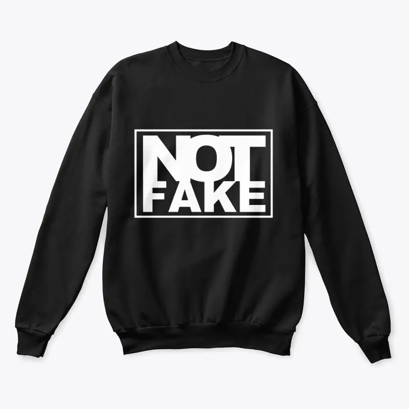 NOT FAKE (BLACK) 